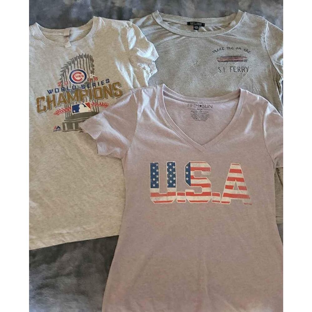 Women's Short Sleeve Tshirt Lot Size Large